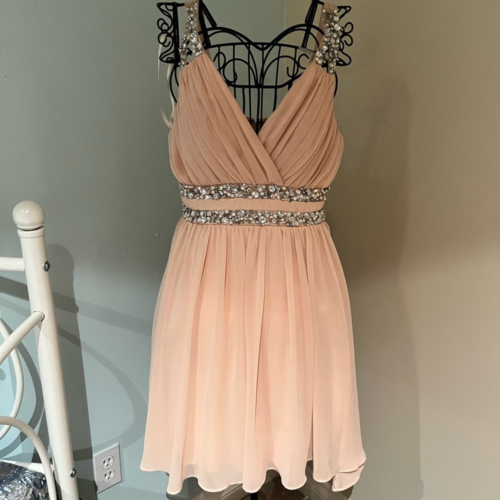 Brand new pink homecoming dress